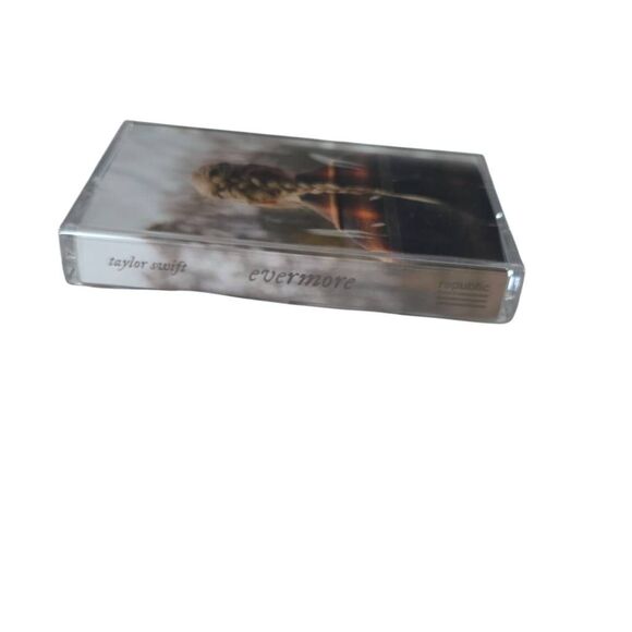 Taylor Swift Evermore Cassette Tape Made in UK - Picture 3 of 5